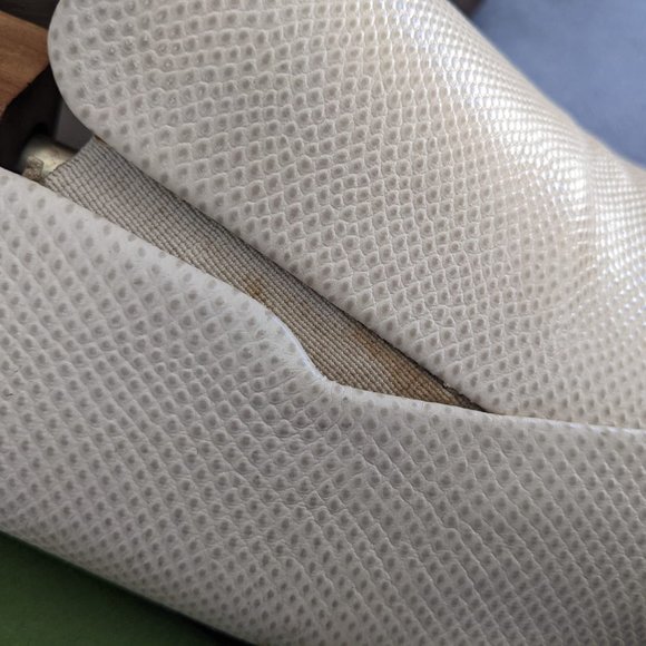 Cole-Haan G Series Pebbled Leather White Slip-On Dress Shoes main image 7
